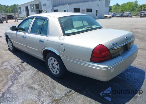 2008 Mercury Grand Marquis Gs from USA, damaged, VIN 2MEFM74V58X630122